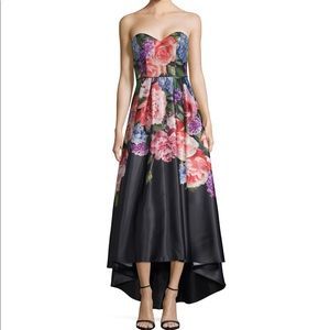 Sleeveless Floral Ball Gown